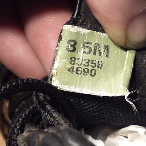 Timberland Black Anime Lace-up Heeled Boots size 8.5M - Picture 11 of 11